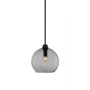 Kimbro - 1 Light Stem Hung Stem Hung Pendant-10.75 Inches Tall and 13.5 Inches Wide - 1219088