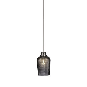 Cordova - 1 Light Stem Hung Stem Hung Pendant-8.5 Inches Tall and 5 Inches Wide - 1025500