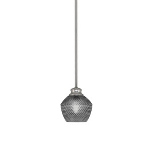 Zola - 1 Light Stem Hung Pendant-6.5 Inches Tall and 6 Inches Wide - 1339306