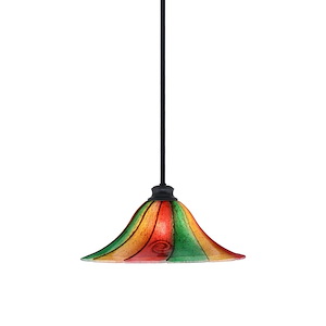 Stem - 1 Light Pendant With Hang Straight Swivel-8.25 Inches Tall and 16 Inches Wide - 1290468