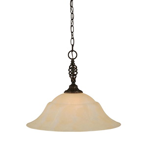 Elegante - 1 Light Pendant-15.5 Inches Tall and 20 Inches Wide - 699518