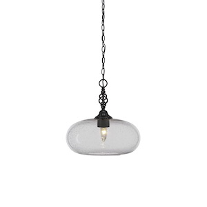 Elegante - 1 Light Pendant-15 Inches Tall and 13 Inches Wide - 1117846