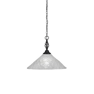 Elegante - 1 Light Pendant-14.5 Inches Tall and 16 Inches Wide - 1117853