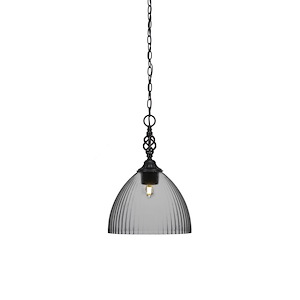 Elegante - 1 Light Pendant-19.25 Inches Tall and 14 Inches Wide - 1117850