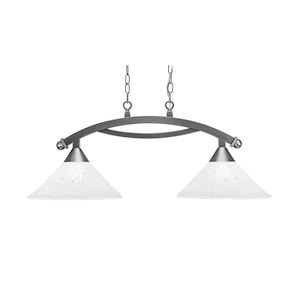 Bow - 2 Light Island-13.5 Inches Tall and 12 Inches Wide - 359761