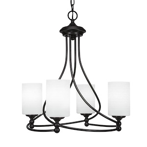 Capri - 4 Light Chandelier-22.5 Inches Tall and 21 Inches Wide - 755727