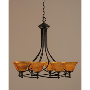 Capri-Eight Light Chandelier-28.75 Inches Wide by 26 Inches High - 1147060