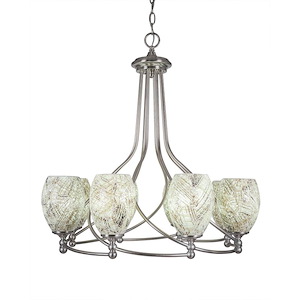 Capri - 8 Light Chandelier-26 Inches Tall and 26.5 Inches Wide - 699655