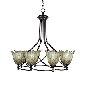 Capri - 8 Light Chandelier-25.75 Inches Tall and 28.75 Inches Wide - 699650