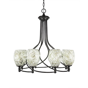 Capri - 8 Light Chandelier-25.75 Inches Tall and 26.25 Inches Wide - 699647