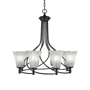 Capri - 8 Light Chandelier-25.75 Inches Tall and 28.5 Inches Wide - 699645