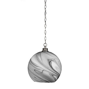 Kimbro - 1 Light Chain Hung Pendant-15.5 Inches Tall and 13.75 Inches Wide - 1339335