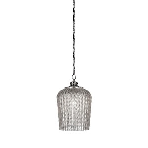 Cordova - 1 Light Chain Hung Pendant-14 Inches Tall and 9 Inches Wide - 1219374