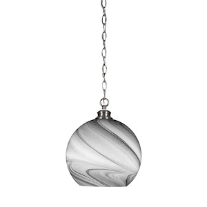 Kimbro - 1 Light Chain Hung Pendant-13.75 Inches Tall and 11.75 Inches Wide - 1339493