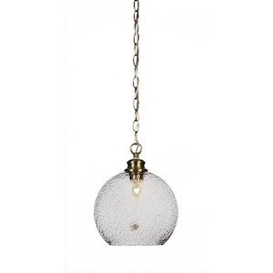 Kimbro - 1 Light Chain Hung Pendant-10.25 Inches Tall and 9.5 Inches Wide - 1219050