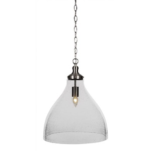 Juno - 1 Light Chain Hung Pendant-19.5 Inches Tall and 16 Inches Wide - 1006846