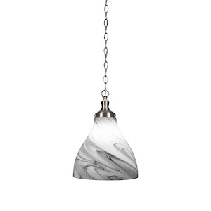 Juno - 1 Light Chain Hung Pendant-15.5 Inches Tall and 11.75 Inches Wide - 1339404