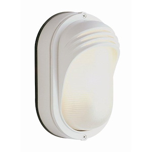 The Standard - One Light Oval Bulkhead - Eye Lash - 186335