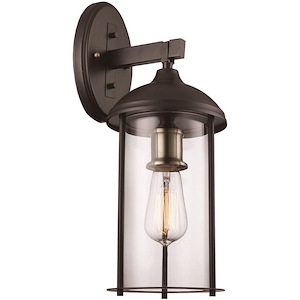 Blues - 16.5 Inch One Light Outdoor Wall Lantren - 1209326