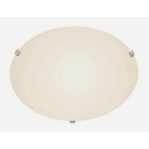 Back to Basics - Four Light Large Flush Mount with 3 Clip - 236863