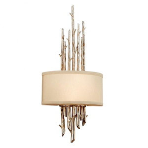 Adirondack-2 Light Wall Sconce-12 Inches Wide by 25 Inches High - 1299258