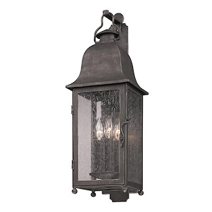 Larchmont-3 Light Outdoor Wall Lantren-8 Inches Wide by 25 Inches High - 313688