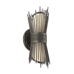 Blink-2 Light Outdoor Small Wall Lantren-5.38 Inches Wide by 14 Inches High - 515716