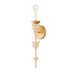 Florian - 1 Light Wall Sconce In Whimsical Style-20 Inches Tall and 4.75 Inches Wide - 1107488