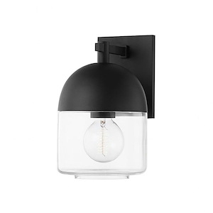 Zephyr - 1 Light Outdoor Wall Mount In Mid Century Modern Style-11.25 Inches Tall and 7 Inches Wide - 1099632