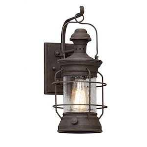 Atkins - One Light Outdoor Small Wall Lantren - 515651