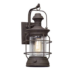 Atkins - One Light Outdoor Medium Wall Lantren - 722443