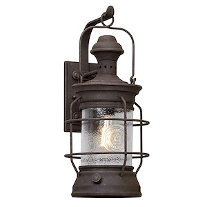 Atkins - One Light Outdoor Large Wall Lantren - 515650