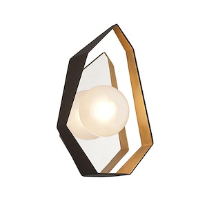 Origami-4W 1 LED Wall Sconce-9.25 Inches Wide by 14.5 Inches High - 1039031