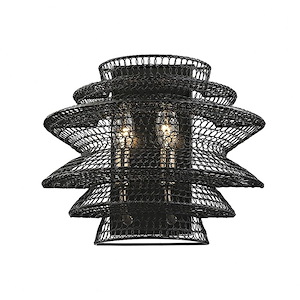 Kokoro-2 Light Wall Sconce-12 Inches Wide by 9.75 Inches High - 1314793
