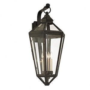 Calabasas-4 Light Outdoor Wall Mount-15 Inches Wide by 33 Inches High - 1342313