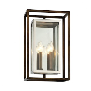 Morgan-2 Light Outdoor Wall Mount-10.75 Inches Wide by 17 Inches High - 722481