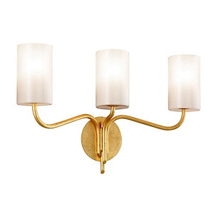 Juniper-3 Light Bath Vanity in Contemporary Style-24 Inches Wide by 15 Inches High - 964992