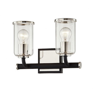 Aeon-2 Light Bath Vanity in Industrial Style-12 Inches Wide by 9 Inches High - 964913