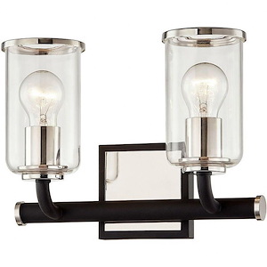 Aeon - 2 Light Bath Vanity-9 Inches Tall and 12 Inches Wide - 1336763