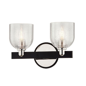 Munich - 2 Light Bath Vanity-8.5 Inches Tall and 12 Inches Wide - 1348031