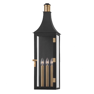 Wes - 3 Light Wall Sconce-30.75 Inches Tall and 8.75 Inches Wide - 1279578