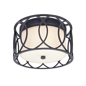Sausalito-2 Light Flush Mount-12.25 Inches Wide by 7.5 Inches High - 1347657