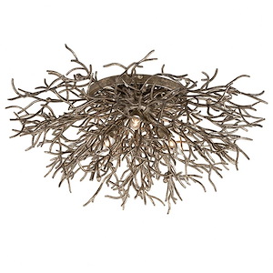 Sierra-3 Light Flush Mount-32 Inches Wide by 14.5 Inches High - 1341948
