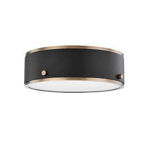 Eli - 10W 1 LED Small Flush Mount-3.5 Inches Tall and 11.75 Inches Wide - 1157146