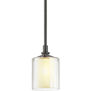 Arcadia - 1 Light Pendant-9.25 Inches Tall and 4.75 Inches Wide - 1348042