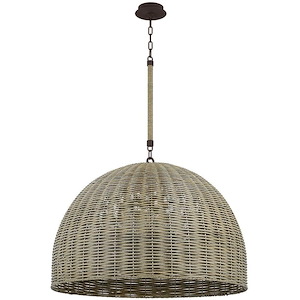 Huxley - 5 Light Pendant-23.25 Inches Tall and 34 Inches Wide - 1328807