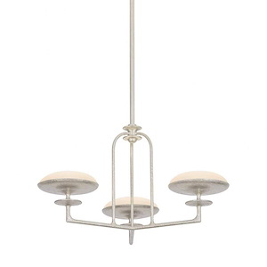 Pacific - 35W 3 LED Chandelier-14.25 Inch Tall and 27.25 Inch Wide - 1373780