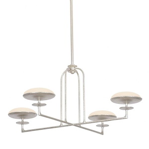 Pacific - 51W 4 LED Chandelier-16.25 Inch Tall and 39 Inch Wide - 1373846