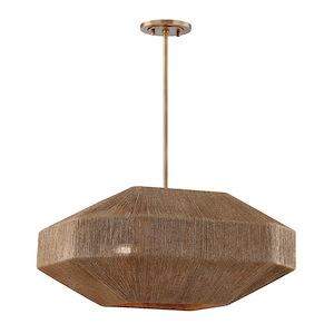 Laken - 4 Light Chandelier-14.25 Inch Tall and 24 Inch Wide - 1364240