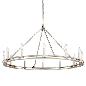 Sutton - 28.50 Inch Twelve Light Chandelier - 722682